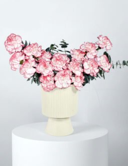 Luxury Pink Carnation Vase