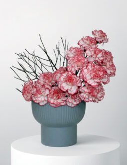 Pink Carnation Vase