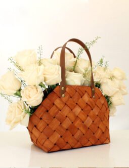 White Rose Bag