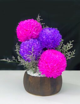 Purple & Blush Deco Floral Base